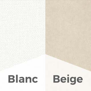 Papier peint de couleur blanc et beige